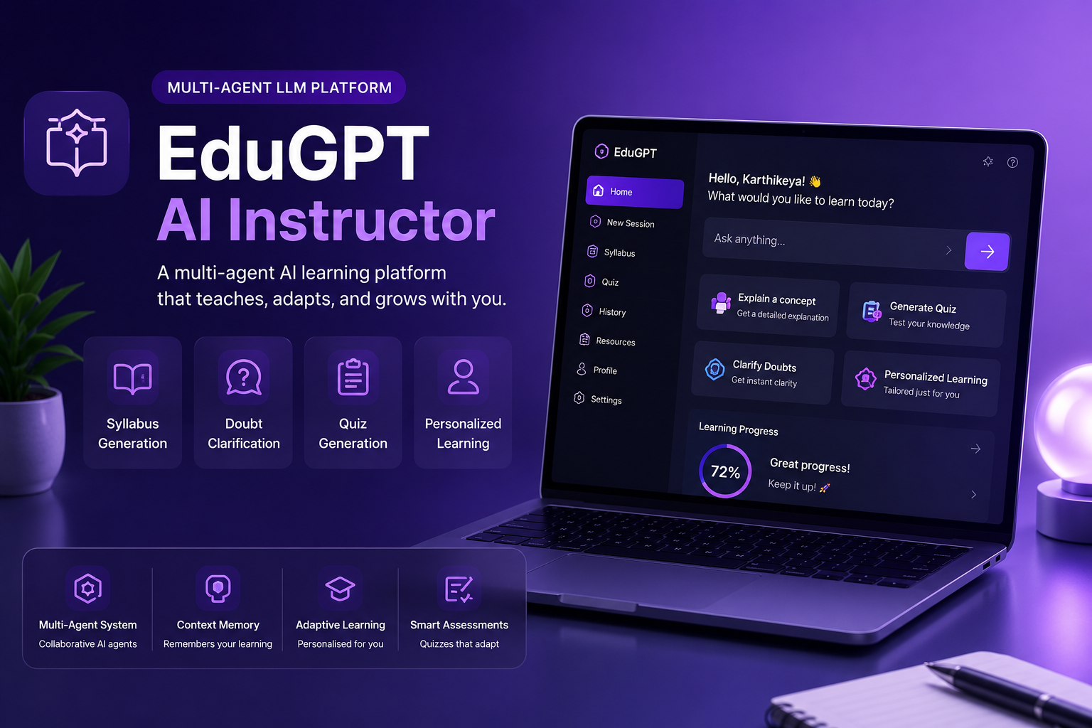 EduGPT — AI Instructor preview